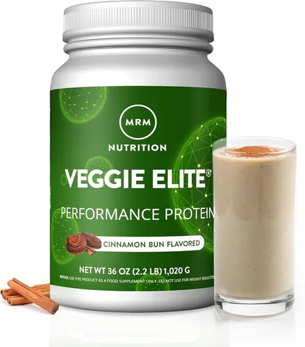 Vista 8 de MRM Nutrition Veggie Elite Performance Proteína Sabor a moca de chocolate Proteína a base de plantas Fácil de digerir Con BCAA Vegano +