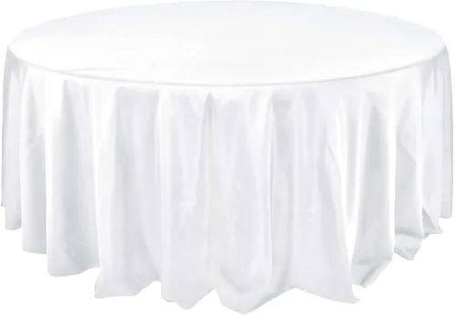 Vista 210 de Efavormart - Mantel cuadrado de lino de poliéster sin costuras, 54 x 54 pulgadas, color beige, para banquetes de boda, fiesta, restaurante
