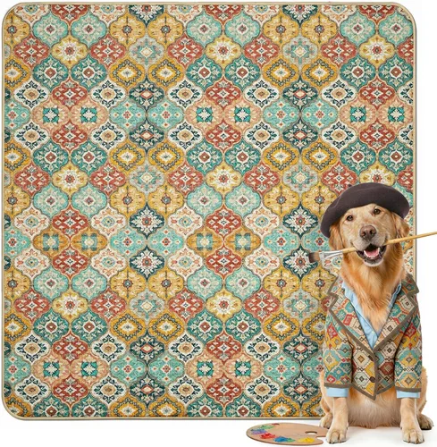 Vista 80 de FXW Almohadillas lavables para orina para perros, almohadillas para cachorros con súper absorbentes, diseñadas específicamente para jaulas de 24