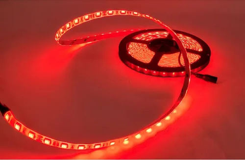 Vista 4 de Tira flexible LED impermeable de 12 V, longitud de 3 pies para uso en interiores y exteriores, blanco cálido