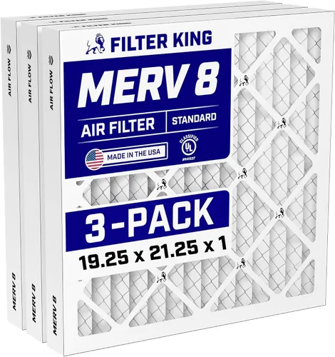Vista 29 de Filter King Filtro de aire de 5.5x13.5x1 Paquete de 3 Filtros plisados MERV 8 HVAC para horno A/C Fabricado en Estados Unidos Tamaño real