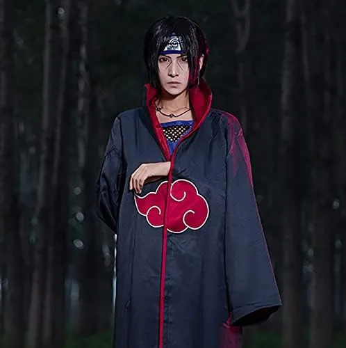 Vista 5 de Rulercosplay Disfraz de anime unisex con capa de nube, disfraz de Halloween, dos versiones