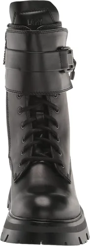 Vista 2 de DKNY Botas de combate con suela con cordones para mujer