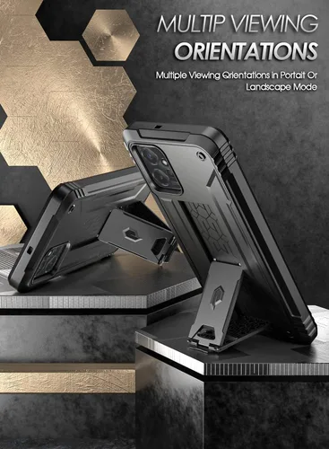 Vista 4 de Poetic Revolution - Funda para Motorola Moto G Power 2023 5G (no para la versión 2022), [probada contra caídas de grado militar de 20 pies], Negro