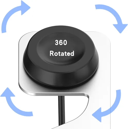 Vista 6 de MOTONG Compatible con Huawei Watch GT4 Base de carga USB, cargador USB de repuesto con base de escritorio para Huawei GT4 / Honor 4 Pro