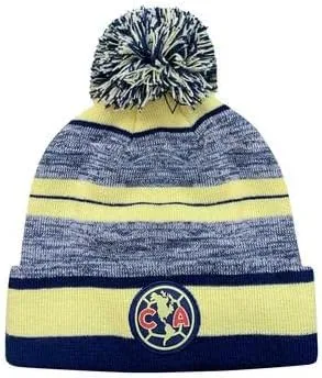 Vista 3 de Icon Sports Club America Adult Unisex Pom Pom Winter Soccer Beanie
