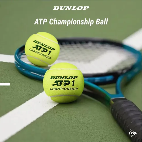 Vista 7 de DUNLOP Pelotas de tenis ATP Extra Duty (estuche)