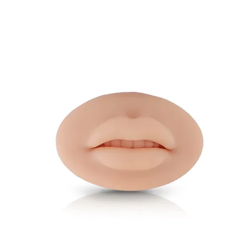 Vista 8 de 3 labios falsos, labios de silicona 3D para práctica de maquillaje, labios falsos de silicona suave, para práctica de tatuajes, para práctica