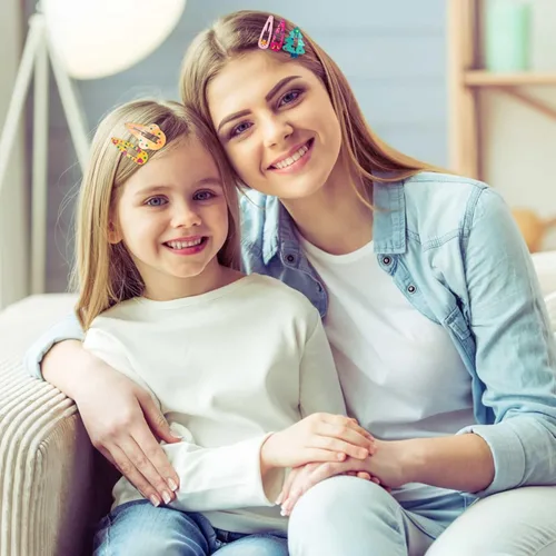 Vista 6 de Anezus 80 pinzas para el cabello para niñas, pasadores de pelo antideslizantes de metal para niñas, niños, adolescentes y mujeres