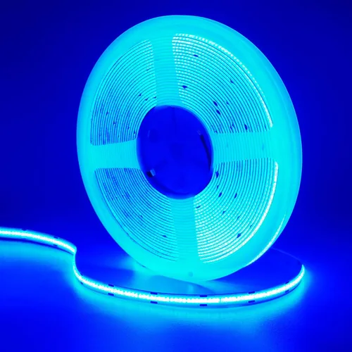 Vista 9 de Tira de luz LED COB DC de 24 V, blanco natural, 4000 K, 2400 LED, 16.4 pies, CRI 93+ 4500 lm, brillo uniforme, flexible, IP20, no impermeable, cinta