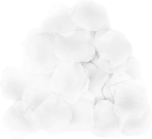 Vista 15 de JHFGJGH 500 Piezas Pétalos de Rosa Negros Exquisitos, Pétalos de Rosa de Seda de Imitación, Pétalos de Flores Artificiales para Noches Románticas