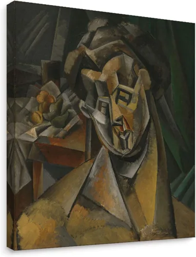 Vista 10 de Niwo ART - Montañas y mar, serie de pinturas más famosas del mundo, lienzo de pared para decoración del hogar, envoltura de galería, estirado