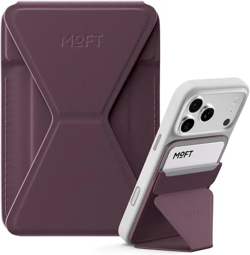 Vista 24 de MOFT Soporte magnético para cartera compatible con iPhone 17/16/15/14/13/12, ajuste de ángulo y soporte de teléfono compatible con MOVAS Magsafe