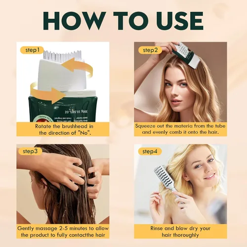 Vista 5 de Aceite de batana para el crecimiento del cabello, 100% puro, orgánico y crudo, promueve un cabello más grueso y fuerte, ayuda a prevenir la pérdida