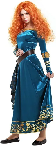 Vista 3 de miccostumes Disfraz de princesa para mujer, disfraz de cosplay