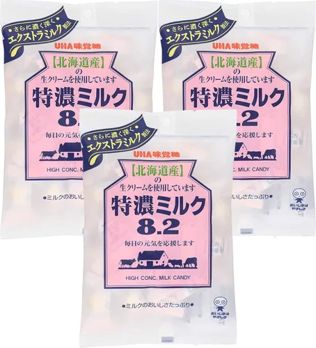 Vista 5 de Mikakuto Tokuno - Caramelos japoneses de leche, bolsas de 3.69 onzas (paquete de 12)