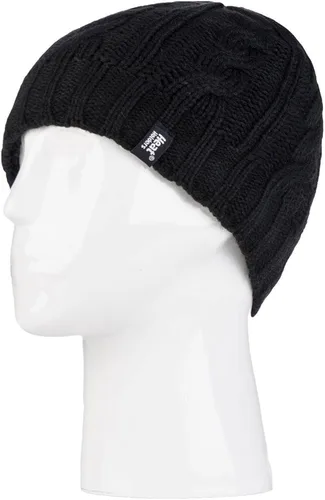 Vista 2 de HEAT HOLDERS - Conjunto térmico de gorro y guantes con aislamiento polar para mujer