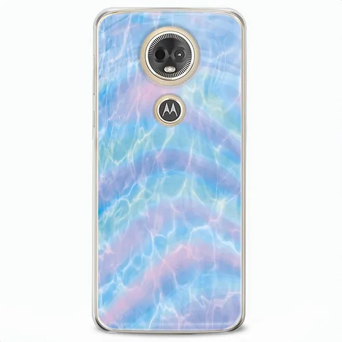 Vista 9 de Funda de TPU compatible con Motorola G9 G8 Plus G7 E20 P40 Z4 Edge 20 G22 Stylus Clear Phone Teléfono Diseño Azul Estampado Femenino Suave Arte