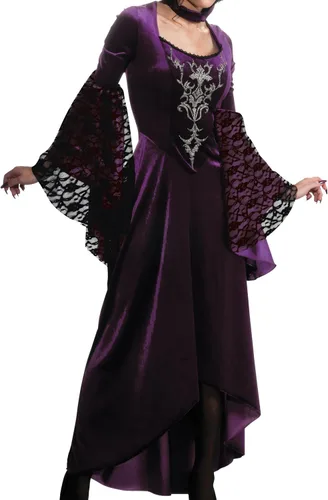 Vista 3 de Rubie's Disfraz de vampiro violeta - Pequeño - Talla de vestido 6-8