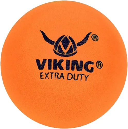 Vista 2 de Viking Sports Extra Duty - Pelota de tenis con plataforma, color naranja (manga de 3)