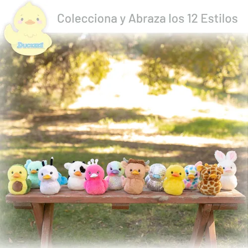 Vista 5 de World's Softest Duckees de peluche - Duckee de peluche de 7" - BunnyBoo Bunny