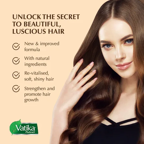 Vista 6 de Acondicionador de semillas negras Dabur Vatika Naturals