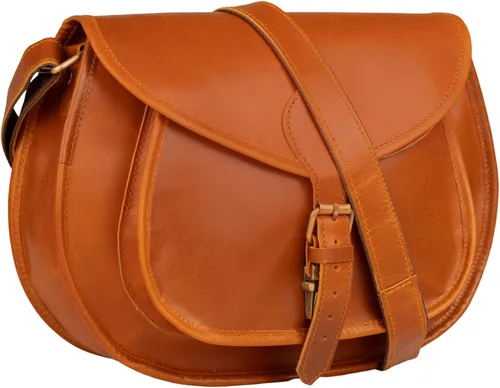 Vista 8 de Satchel And Fable Bolsos cruzados de cuero vintage hechos a mano para mujer