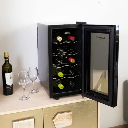 Vista 3 de Koolatron Enfriador de vino termoeléctrico de 10 botellas