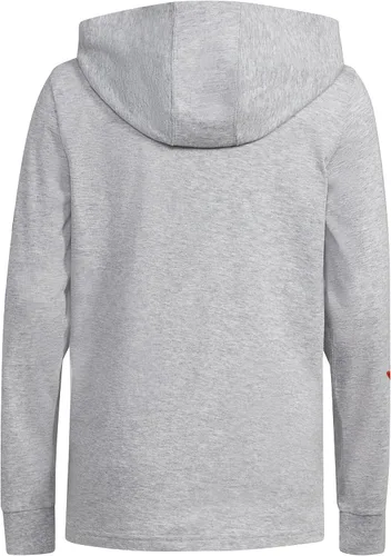 Vista 2 de adidas Boys' Long Sleeve Cotton Bos Logo Hooded T-Shirt