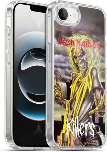 Vista 41 de Head Case Designs Funda de gel suave con licencia oficial de Iron Maiden Brave New World, compatible con Apple iPhone 7 Plus/iPhone 8 Plus Nuevo