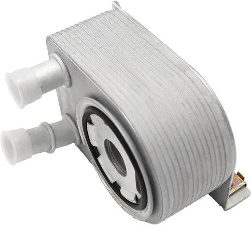 Vista 5 de 5048119AD Reemplazo del enfriador de aceite del motor para CHRYSLER Jeep DODGE 2.0L 2.4L 2012-2017 5048119AB Carcasa de aluminio del refrigerador
