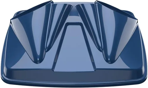 Vista 93 de Tapas de altavoz dobles de 8 pulgadas a juego para Advanblack/OEM Harley Rushmore estilo Razor, Chopped & King Tour Pak Whisky ámbar