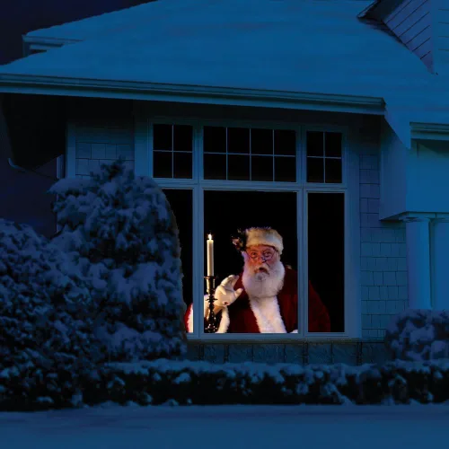 Vista 2 de Kringle Bros The Original Virtual Santa in The Window Movie on DVD
