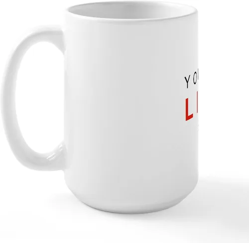 Vista 2 de CafePress Litt UP Tugs - Taza de café grande de 15 onzas, color blanco