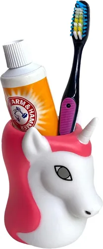 Vista 12 de Soporte para cepillo de dientes para niños Organizador de cepillo de dientes – Soporte para cepillo de dientes de silicona duradera