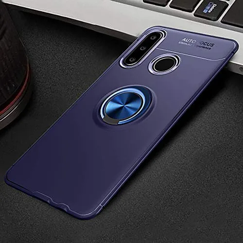 Vista 8 de Asuwish Funda compatible con Huawei P30 Lite y protector de pantalla de vidrio templado, soporte de anillo, accesorios de celda de silicona, fundas