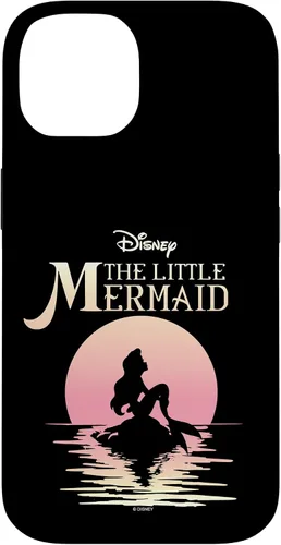 Vista 4 de iPhone 16 Disney La Sirenita Ariel Moon Silhouette Case