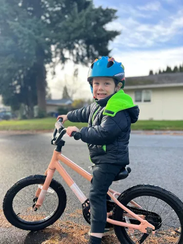 Vista 2 de Toddler Helmet Kids Bike Helmet for 2 3 4 5 6 7 8 Years Old Girls with 3D Dinosaur Design Protective Gear Set and Safety Certified, Toddler Bike