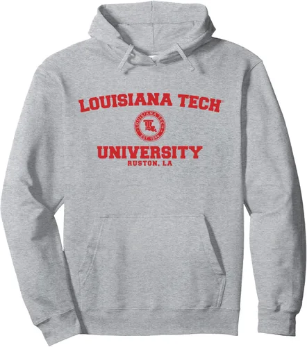 Vista 3 de Louisiana Tech Bulldogs Large One Color Pullover Hoodie