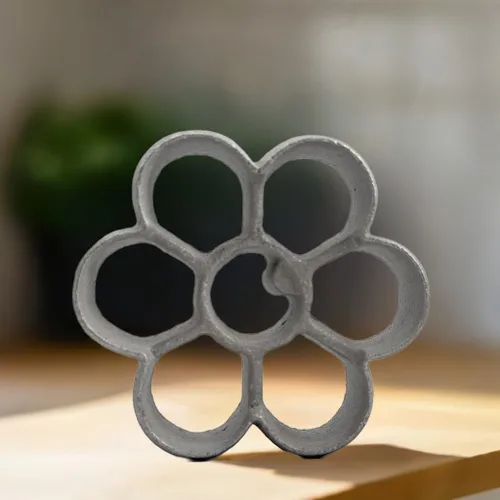 Vista 4 de Molde escandinavo de roseta Achappam, molde para buñuelos, fabricante de rosetas, herramienta de galletas de roseta, molde de aluminio fundido