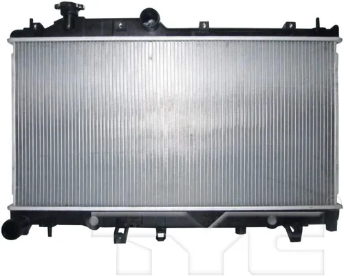 Vista 6 de KarParts360 Para Subaru Outback Radiator 2013 2014 con transmisión CVT automática motor 2.5L 45111-AJ10A SU3010661
