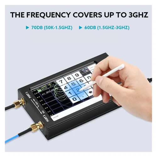 Vista 2 de Network Analyzer, Vector Network Analyzer 4.3-Inch Display Antenna
