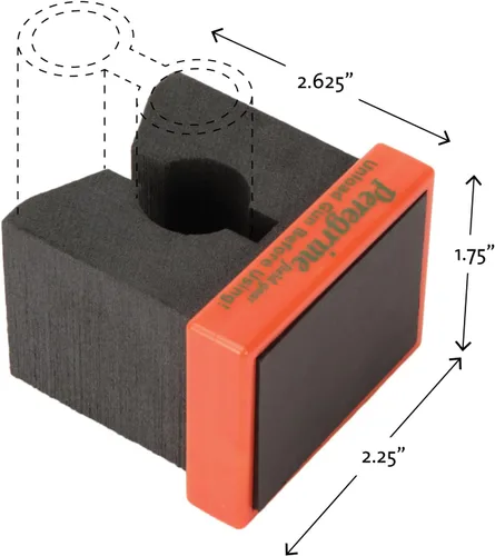 Vista 3 de Peregrine Field Gear Organizador de pistola magnética con velcro para vehículo, seguro para armas, ciego, hasta 12 Ga