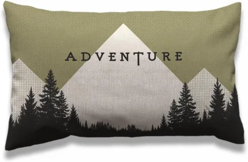 Vista 31 de AOYEGO - Funda de almohada decorativa para sofá y cama con diseño de perezoso navideño, suéter rojo, rama de árbol, fundas de almohada rectangulares