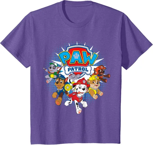Vista 12 de Camisetas de Nickelodeon de Paw Patrol Team para hombres y mujeres