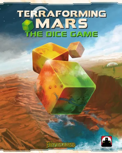 Vista 2 de Terraforming Mars: El juego de dados, para 1 a 4 jugadores, mayores de 14 años