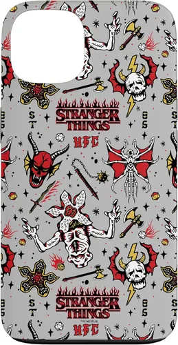 Vista 7 de Stranger Things Demogorgon Hellfire Club - Funda con patrón para iPhone 17