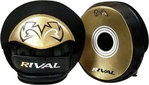 Vista 5 de RIVAL Boxing RPM5 2.0 - Manoplas parabólicas para punzonado de precisión y combinación, superficie de impacto de 7 pulgadas de diámetro