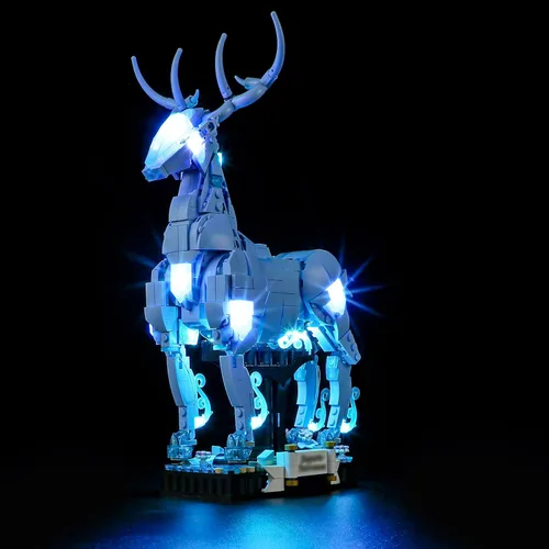 Vista 8 de YEABRICKS Luz LED para el modelo de bloques de construcción del Callejón Diagon de Harry Potter Tiendas de Magia 76444