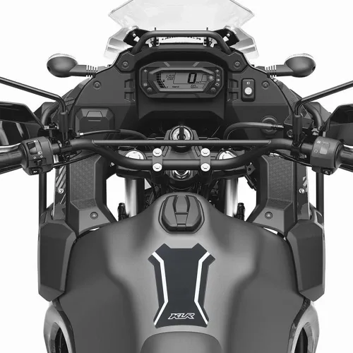 Vista 2 de Protector de tanque de motocicleta para KLR 650 KLR650 2021 2022, protectores antideslizantes para tanque de gasolina de motocicleta, almohadilla